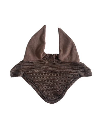 Monarch’s Mocha Ear Veil